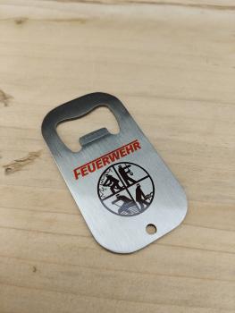 Feuerwehr Edelstahl Flaschenöffner